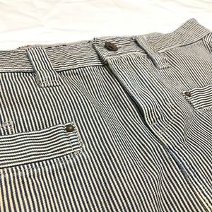 3/$15 MADEWELL PINSTRIPE MINI SKIRT